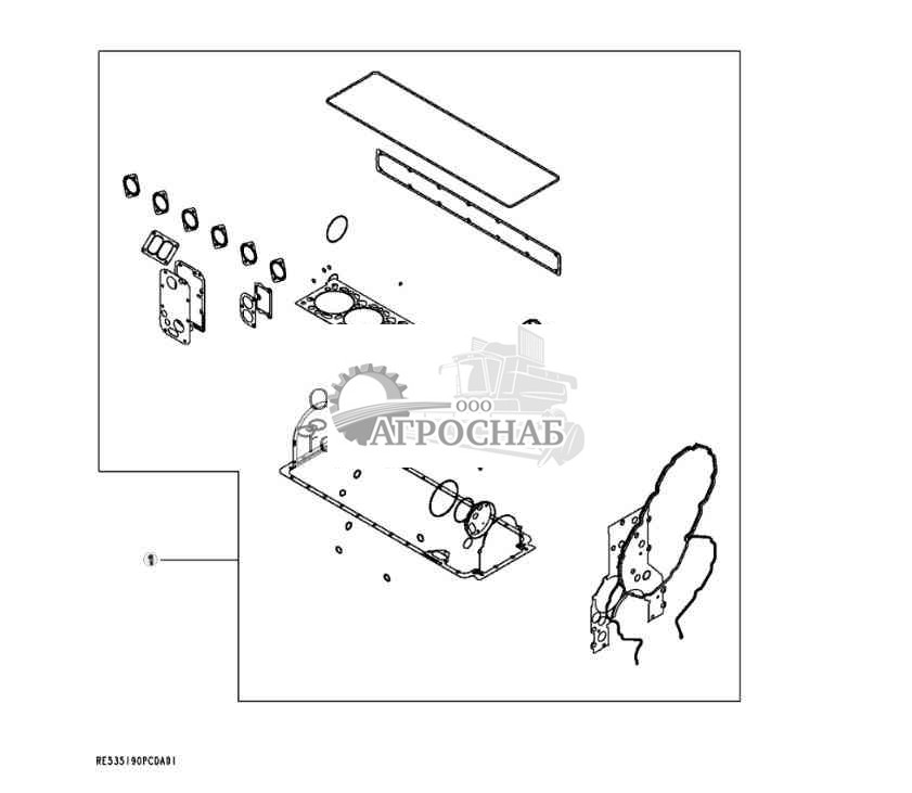 9902 Engine Gasket Kit 